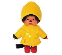 Monchhichi Bandai Peluche Cerata Gialla - Peluche Scimmietta Iconica degli Anni '80 - Morbidissima peluche 20 cm per bambini, adulti - Giocattolo per Bambini dai 2 anni in su - SE22117