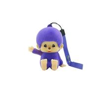 MONCHHICHI-Figurine lumineuse MONCHHICHI Lila avec Dragonne-8cm-Violet