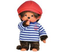 Monchhichi Marin - Bambola con maglione e berretto da marinaio - Nouvo