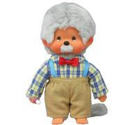 Monchhichi Papi Plush Toy 20 cm, Original Bandai Soft Doll