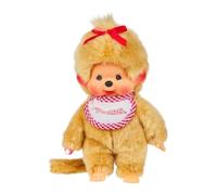 Monchichi Beige Girl 20 cm rappresenta la Nostalgia del Giocattolo Classico Originale con il suo iconico design dei Capelli Morbidi e del Viso in Vinile che permette di ricreare Momenti Magici