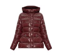 Moncler - Barante Giacca Corta in Piuma con Cappuccio - - Jackets - Donna - Rosso - L