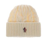Moncler - Berretto Apres-Ski Grenoble - - Accessories - Donna - Beige - ONE SIZE