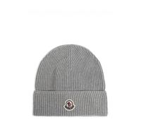 Moncler - Berretto con Risvolto e Logo - - Accessories - unisex - Grigio - L