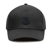 Moncler - Berretto da baseball in gabardine di cotone - - Accessories - Donna - Nero - ONE SIZE
