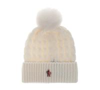 Moncler - Berretto Grenoble Après-Ski - - Accessories - Donna - Beige - ONE SIZE