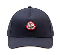 Moncler - Cappellino da baseball con patch logo - - Accessories - Uomo - Blu - ONE SIZE