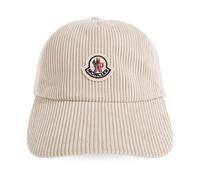 Moncler - Cappellino da baseball in velluto a coste - - Accessories - Donna - Beige - ONE SIZE