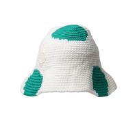 Moncler - Cappello a Secchiello a Maglia con Motivo a Pois - - Accessories - unisex - Bianco - ONE SIZE