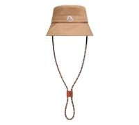 Moncler - Logo Patch Hat - - Accessories - Donna - Marrone - S