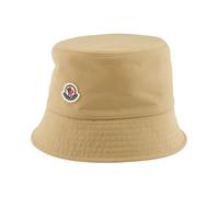 Moncler - Cappello a Secchiello in Cotone Beige - - Accessories - Donna - Beige - S