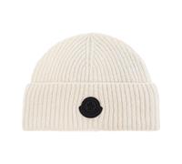 Moncler - Cappello di lana - - Accessories - Donna - Beige - ONE SIZE