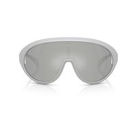 Moncler Contrast Me8010 Occhiali Da Sole Unisex Argento Mascherina Argento 36mm