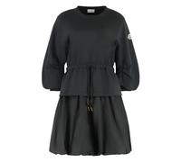 Moncler - Cotton Mini Dress - - Dresses - Donna - Nero - XS