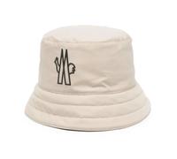 Moncler - Day-Namic Logo Cappello a Secchiello Beige - - Accessories - Donna - Beige - M