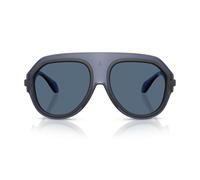 Moncler Fynder Me8012u Occhiali Da Sole Unisex Blu Mascherina Blu 58mm