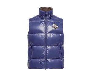 Moncler - Gilet Belice - - Jackets - Uomo - Blu - L