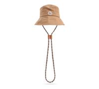 Moncler - Logo Patch Hat - - Accessories - Donna - Marrone - M
