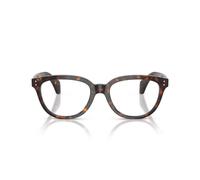 Moncler Me2024u Occhiali Da Vista Unisex Avana Geometrico