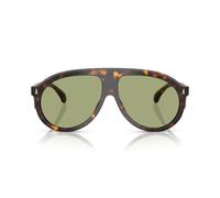Moncler Me6001 Occhiali Da Sole Unisex Avana Mascherina Verde 59mm