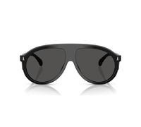 Moncler Me6001 Occhiali Da Sole Unisex Nero Mascherina Grigio 59mm
