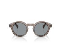 Moncler Me6012 Occhiali Da Sole Unisex Grigio Rotondo Grigio 47mm