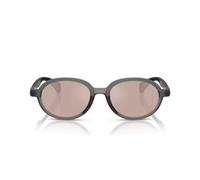 Moncler Me8006 Occhiali Da Sole Unisex Grigio Rotondo Rosa 51mm