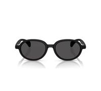 Moncler Me8006 Occhiali Da Sole Unisex Nero Rotondo Grigio 51mm