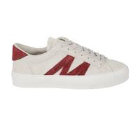 Moncler - Monaco2 Leather Trainers - - Shoes - Donna - Beige - 36 EU