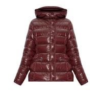 Moncler - Piumino Corto con Cappuccio Barante - - Jackets - Donna - Rosso - XL