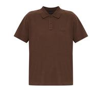 Moncler - Polo con Applicazione - - Tops - Donna - Marrone - S