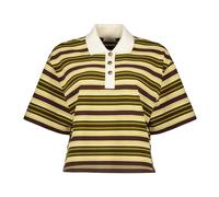 Moncler - Polo in cotone a righe - - Tops - Donna - Multicolore - M