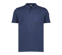 Moncler - Polo in Cotone Piqué - - Tops - Uomo - Blu - M