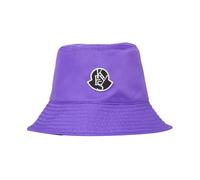 Moncler - Stiloso Cappello a Tesa Larga con Logo Patch - - Accessories - Donna - Viola - S