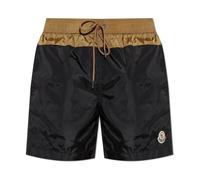 Moncler - Swim Shorts con Patch Logo - - Swimwear - Uomo - Nero - M