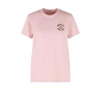 Moncler - T-shirt Girocollo a Costine - - Tops - Donna - Rosa - S