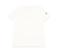 Moncler - T-Shirt a Maniche Corte Girocollo - - Tops - Donna - Bianco - L