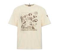 Moncler - T-shirt Après-Ski - - Tops - Uomo - Beige - L