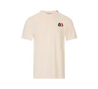 Moncler - T-Shirt con Logo in Cotone - - Tops - Uomo - Bianco - 2XL