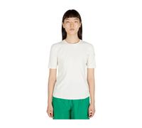 Moncler - T-shirt con Patch Logo Vintage - - Tops - Donna - Bianco - S