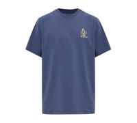 Moncler - T-shirt con Patch - - Tops - Uomo - Blu - XL