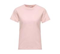 Moncler - T-shirt in Cotone con Logo - - Tops - Donna - Rosa - L