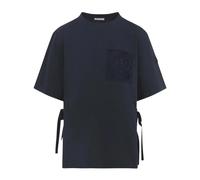 Moncler - T-shirt SS - - Tops - Donna - Blu - M