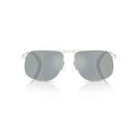 Moncler Vitessa Me4014 Occhiali Da Sole Unisex Argento Pilot Argento 58mm
