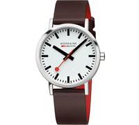 Mondaine A660.30360.11SBGV Orologio Da Uomo Classico SBB vegan 40mm 3ATM