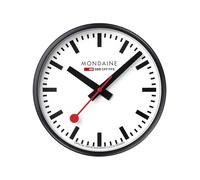 Mondaine A990.CLOCK.12SBB Neri Orologio da parete 250mm Quarzo Bianco