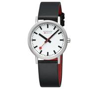 Mondaine Orologio Analogico al Quarzo Uomo con Cinturino in Pelle MSE40610LB