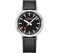 Mondaine Orologio MST.41020.LBV.2SE Nero stop2go Vetro Zaffiro, 41mm
