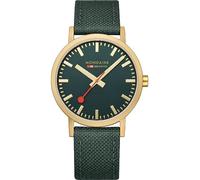 Mondaine A660.30360.60SBS Classico Verde e Oro 40mm 3ATM