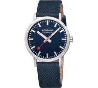 Mondaine Orologio Unisex Classic da Polso 36 MM A660.30314.40SBD Tessile